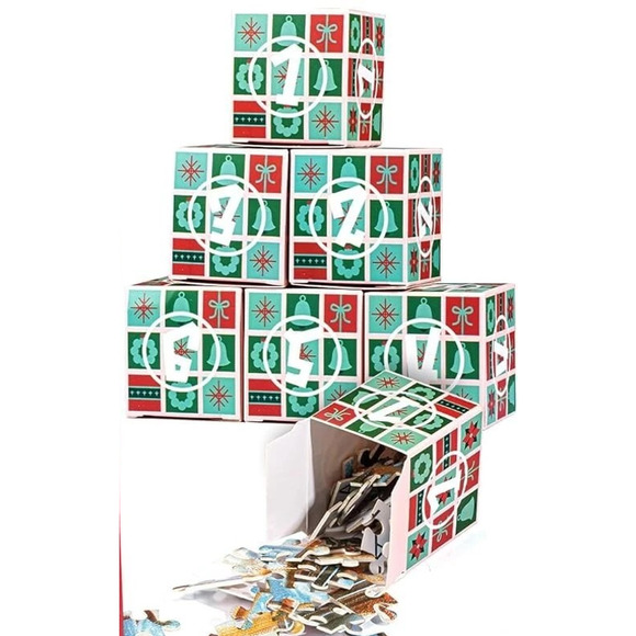 Advent Calendar Jigsaw Puzzle 1008 Pieces 19 x 27 inches Christmas Celebration - Picture 3 of 4